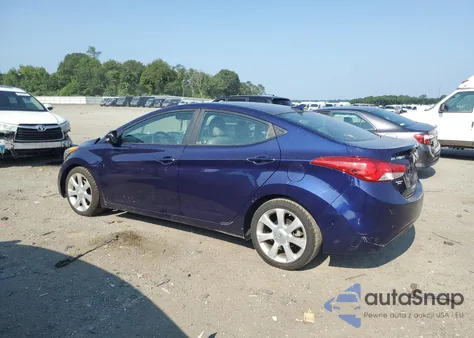 2013 Hyundai Elantra Gls z USA, uszkodzony, nr VIN 5NPDH4AE3DH326606